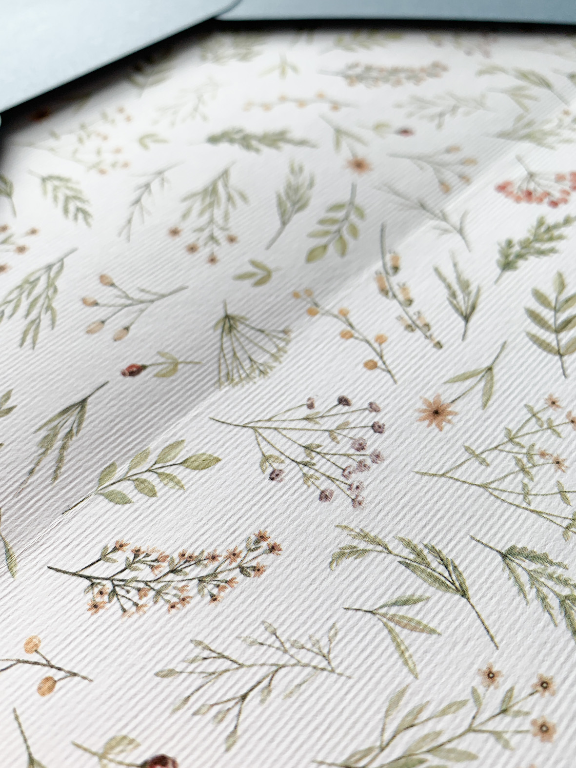 Detalle forro sobres